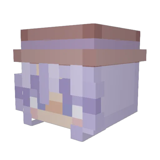 HugeCATmachine Minecraft avatar head, 3D render