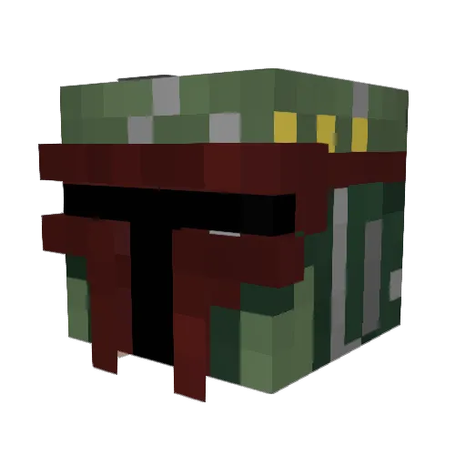 HugeGoi Minecraft avatar head, 3D render