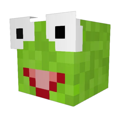 HughJassx69 Minecraft avatar head, 3D render