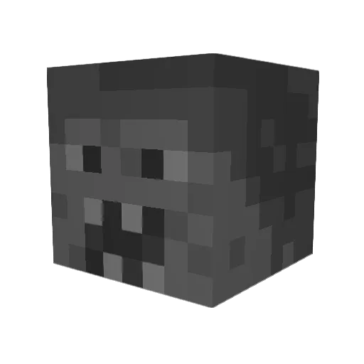 HughesBen Minecraft avatar head, 3D render