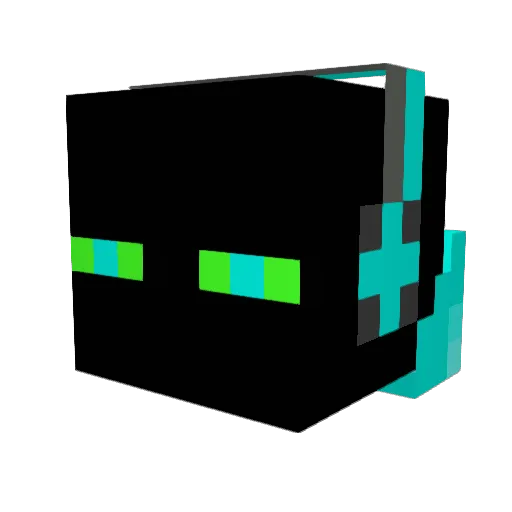 Hughes_Banks Minecraft avatar head, 3D render