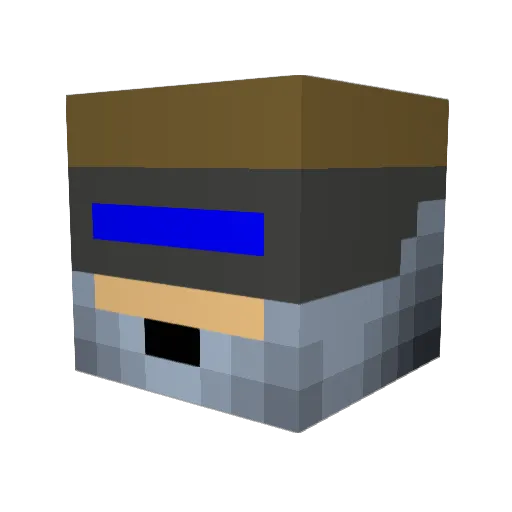 Hughsie0505 Minecraft avatar head, 3D render