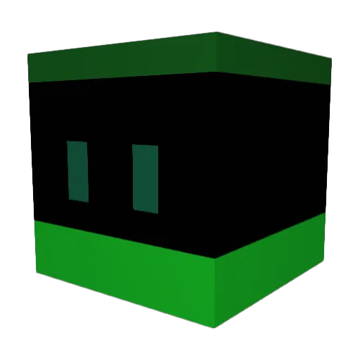 Hugis12 Minecraft avatar head, 3D render
