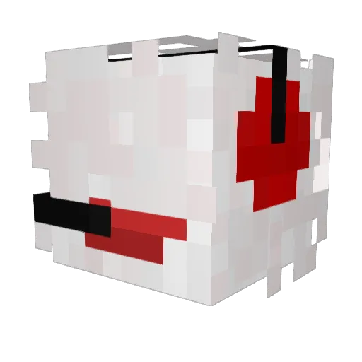 HugoArmando Minecraft avatar head, 3D render