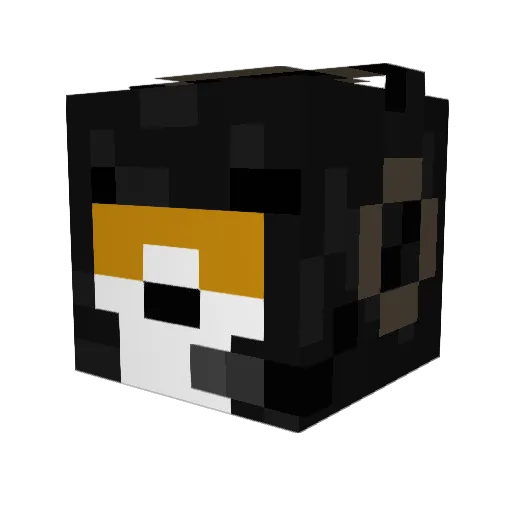 HugoBoss1994 Minecraft avatar head, 3D render
