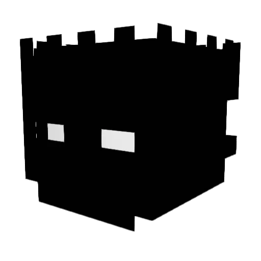 Hugo_Paul Minecraft avatar head, 3D render