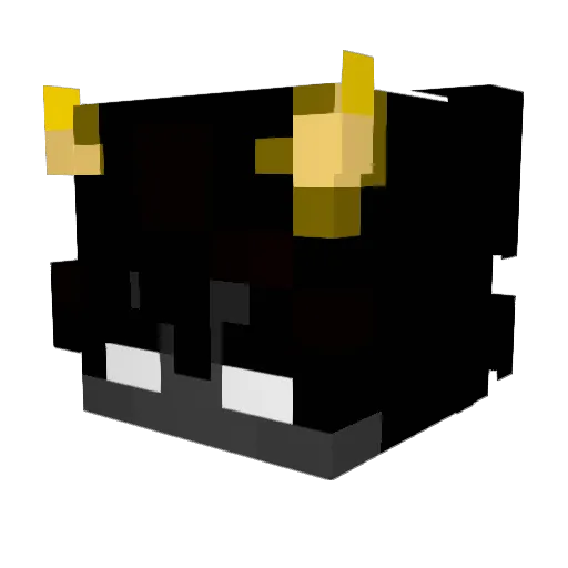 Hugoaraujoo Minecraft avatar head, 3D render