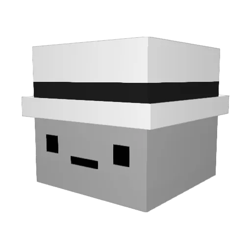 Hugoarlt Minecraft avatar head, 3D render
