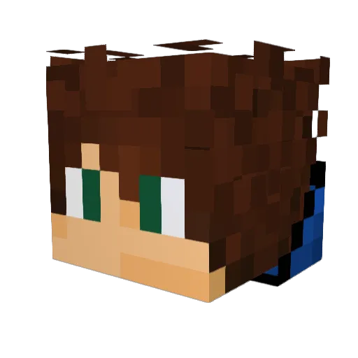 Hugoboss5577 Minecraft avatar head, 3D render