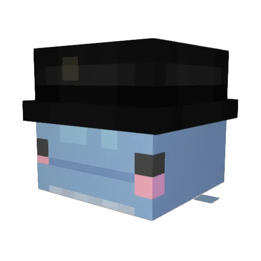 Hugodegamer69 Minecraft avatar head, 3D render