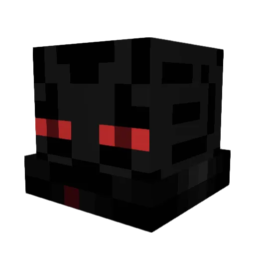 HugosansMC Minecraft avatar head, 3D render
