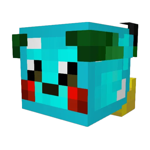 Hugosonic323 Minecraft avatar head, 3D render