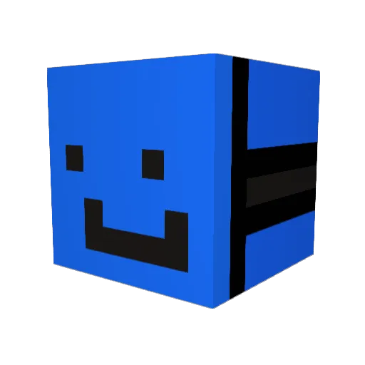 Huhnfreund Minecraft avatar head, 3D render