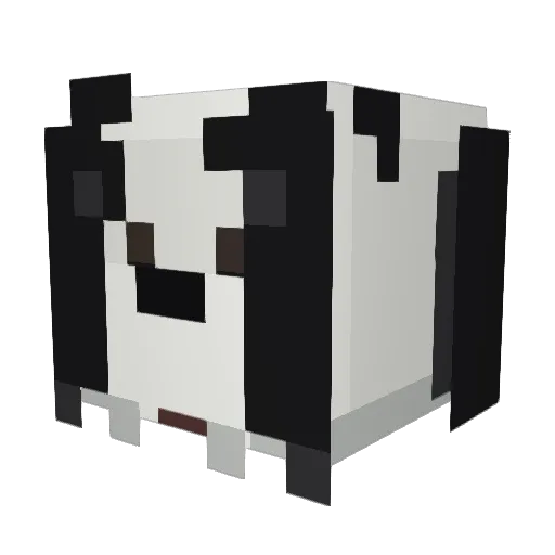 Huhnundhund3 Minecraft avatar head, 3D render