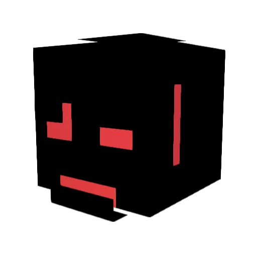 HujFuzeBarada Minecraft avatar head, 3D render