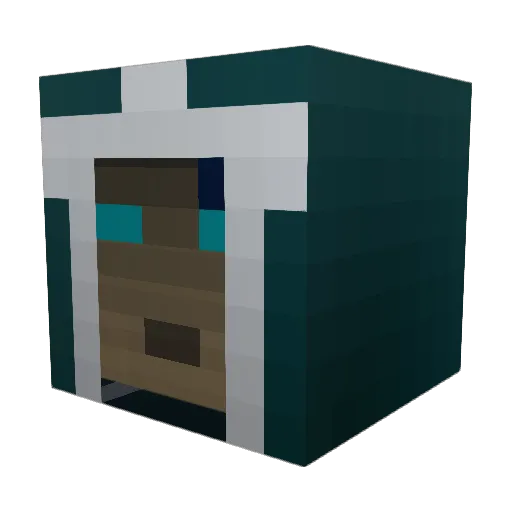 Hulk322 Minecraft avatar head, 3D render
