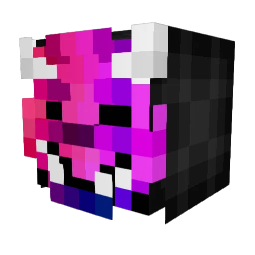 Hulk540 Minecraft avatar head, 3D render