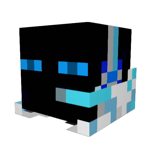 Hulk8M Minecraft avatar head, 3D render