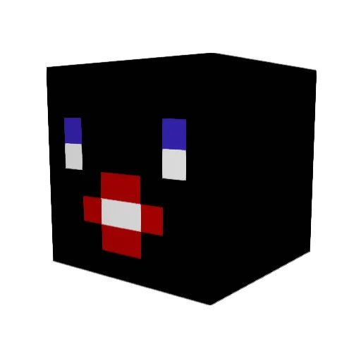 HulkOrphan Minecraft avatar head, 3D render