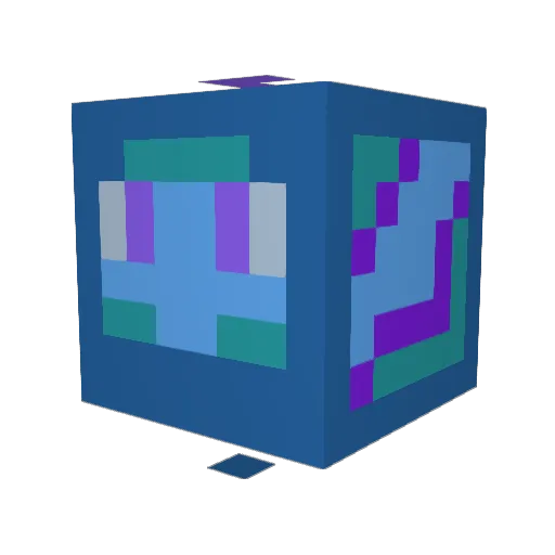 Human123455432 Minecraft avatar head, 3D render