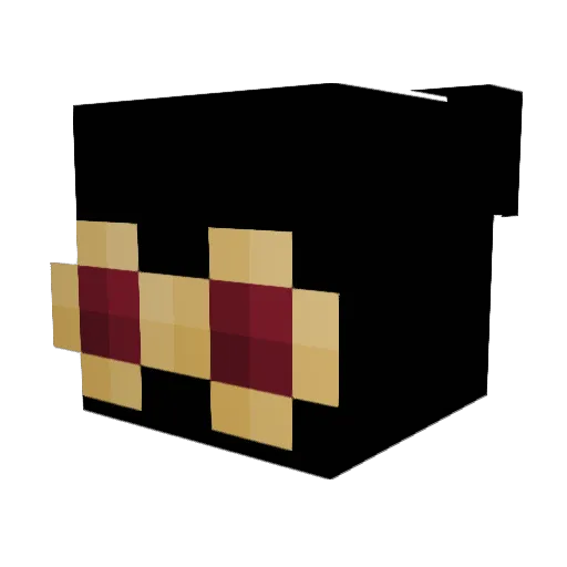 HumanError07 Minecraft avatar head, 3D render