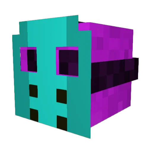 Human_Filth Minecraft avatar head, 3D render