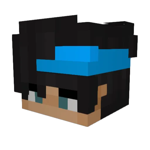 Human_Killer Minecraft avatar head, 3D render