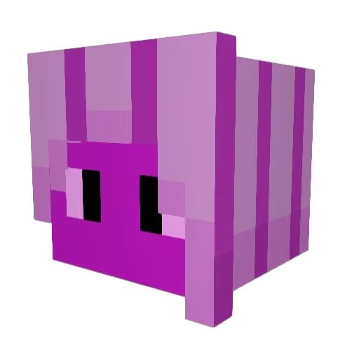 Humanoid_401 Minecraft avatar head, 3D render