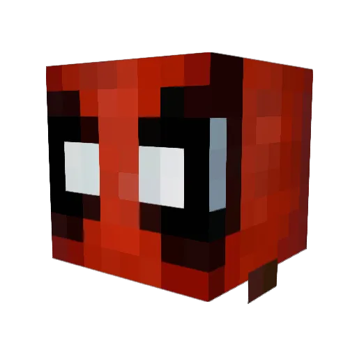 HumbleScarab5 Minecraft avatar head, 3D render