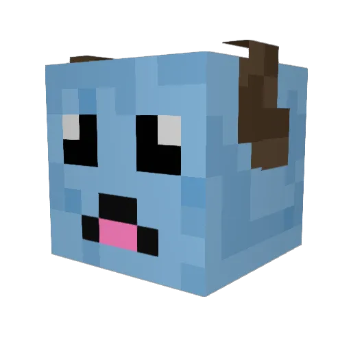 Humble_Monster62 Minecraft avatar head, 3D render