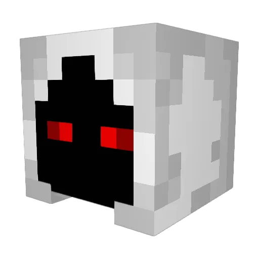 Humlauf Minecraft avatar head, 3D render