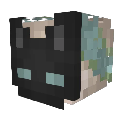 HummerMan3 Minecraft avatar head, 3D render