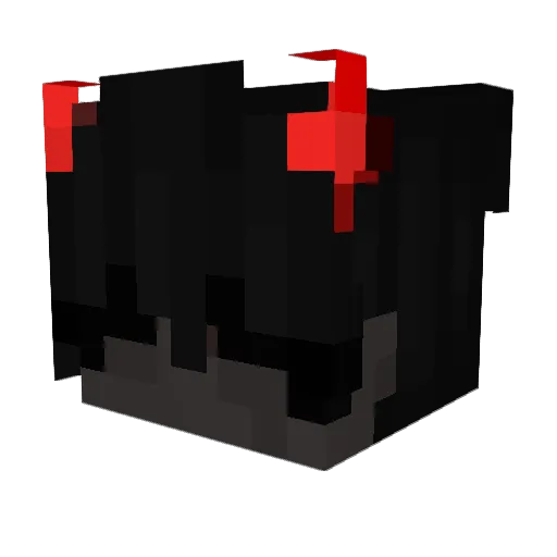 Hummus01 Minecraft avatar head, 3D render