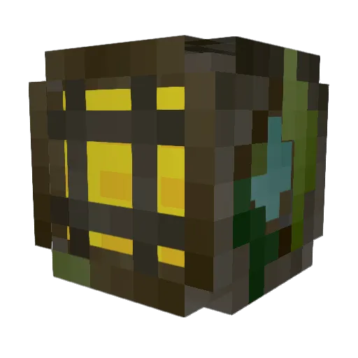 HummusYummusMC Minecraft avatar head, 3D render