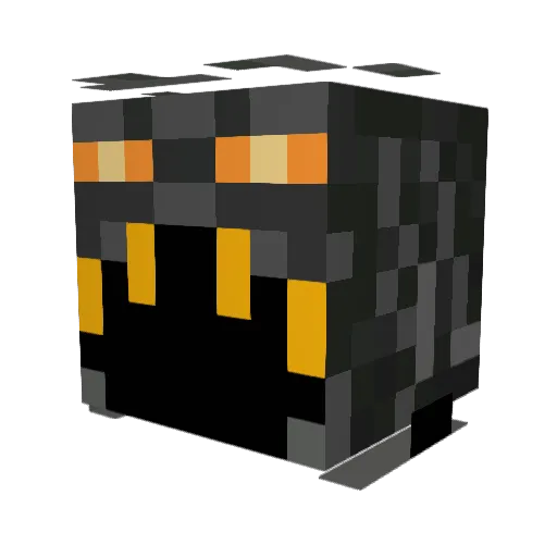 Hunenhaftholm Minecraft avatar head, 3D render
