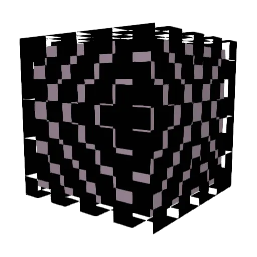 Hungabalonky Minecraft avatar head, 3D render