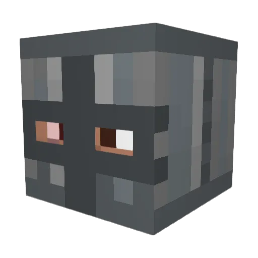 Hungry_ShibaInu Minecraft avatar head, 3D render