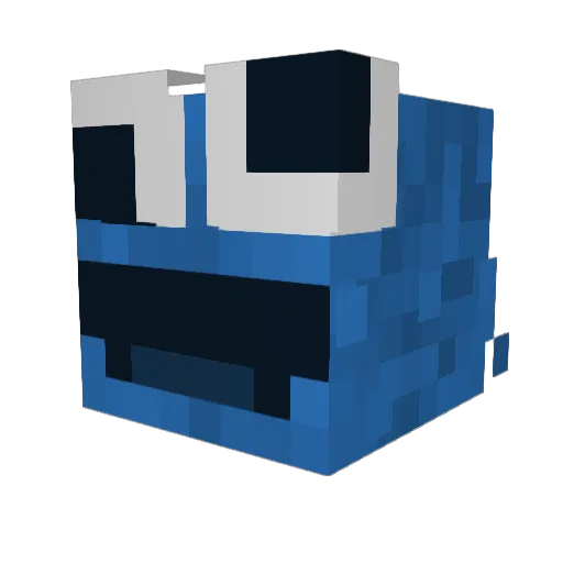 HunkaChunka4 Minecraft avatar head, 3D render