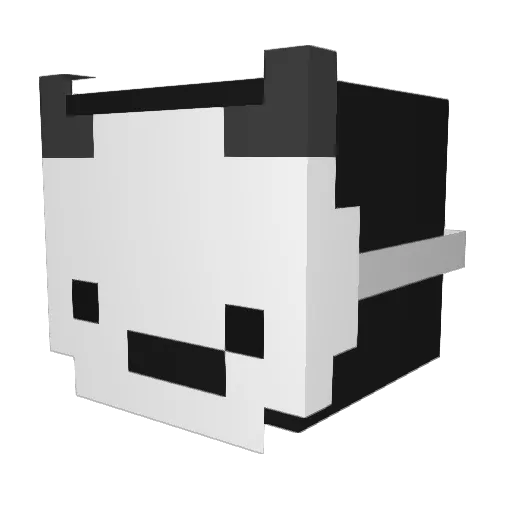 Hunny_buns Minecraft avatar head, 3D render