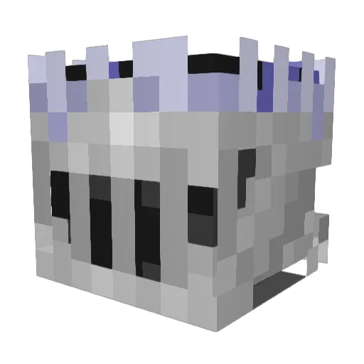 HunorM Minecraft avatar head, 3D render