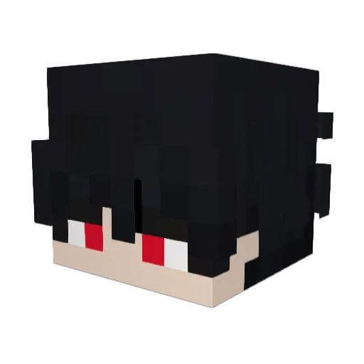Hunt4r_111 Minecraft avatar head, 3D render