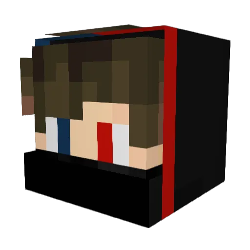 Hunta_Katie_yoza Minecraft avatar head, 3D render