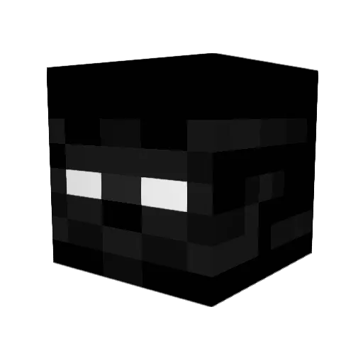 Hunter0Fsouls Minecraft avatar head, 3D render