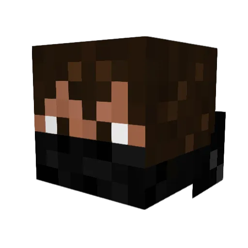 Hunter5658 Minecraft avatar head, 3D render