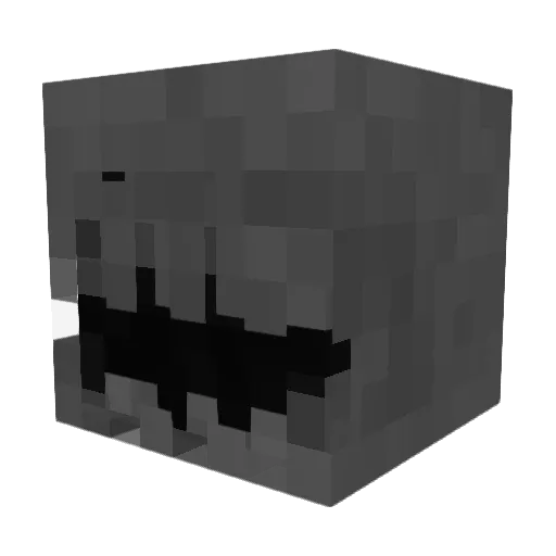Hunter8Pla Minecraft avatar head, 3D render
