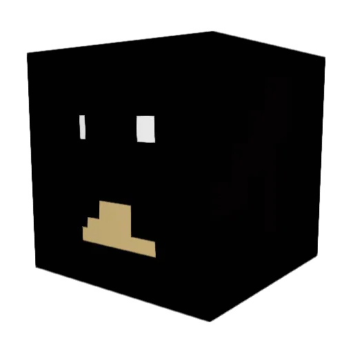 HunterAc3 Minecraft avatar head, 3D render