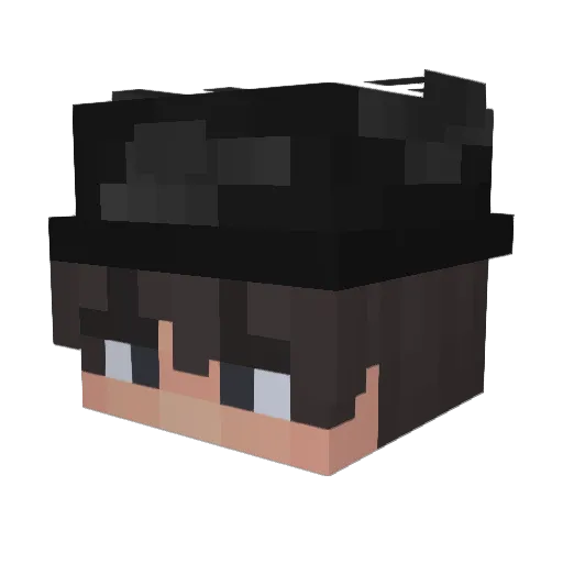 HunterFresh7 Minecraft avatar head, 3D render