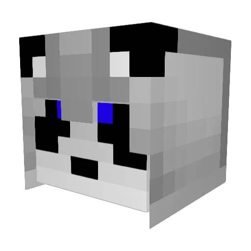 HunterKiller04 Minecraft avatar head, 3D render