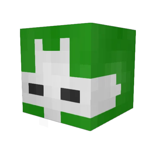 HunterM5000 Minecraft avatar head, 3D render