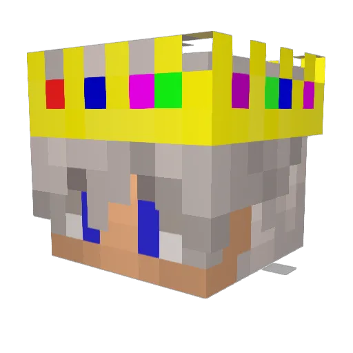 HunterPlayzYT Minecraft avatar head, 3D render